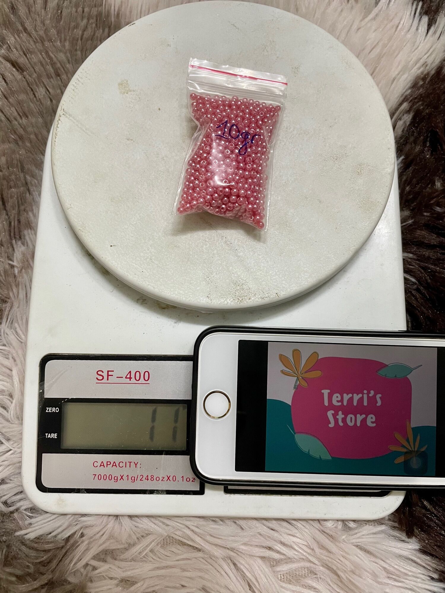 Hạt ngọc trai giả dùng trang trí Handmade (10gram)