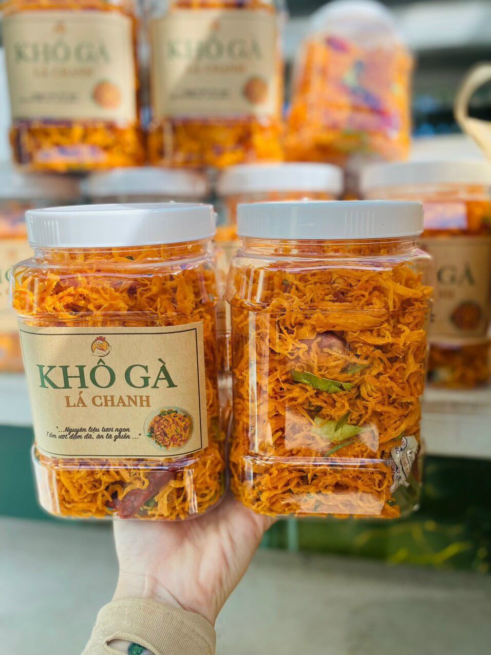 500gr khô gà xé cay loại 1 bao ăn