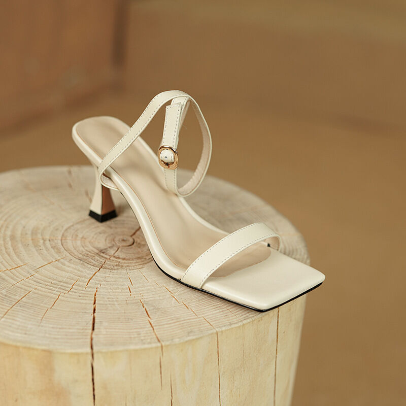 Dép nữ cao gót nhọn 7 cm