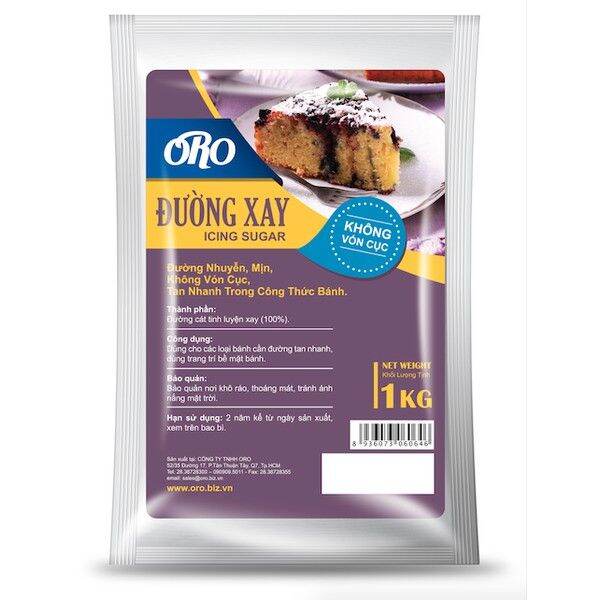 Đường xay mịn nhuyễn 200gram