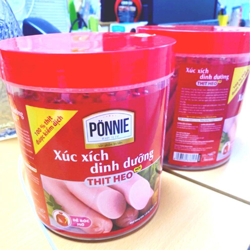 Xúc xích PONNIE hộp 50 cây