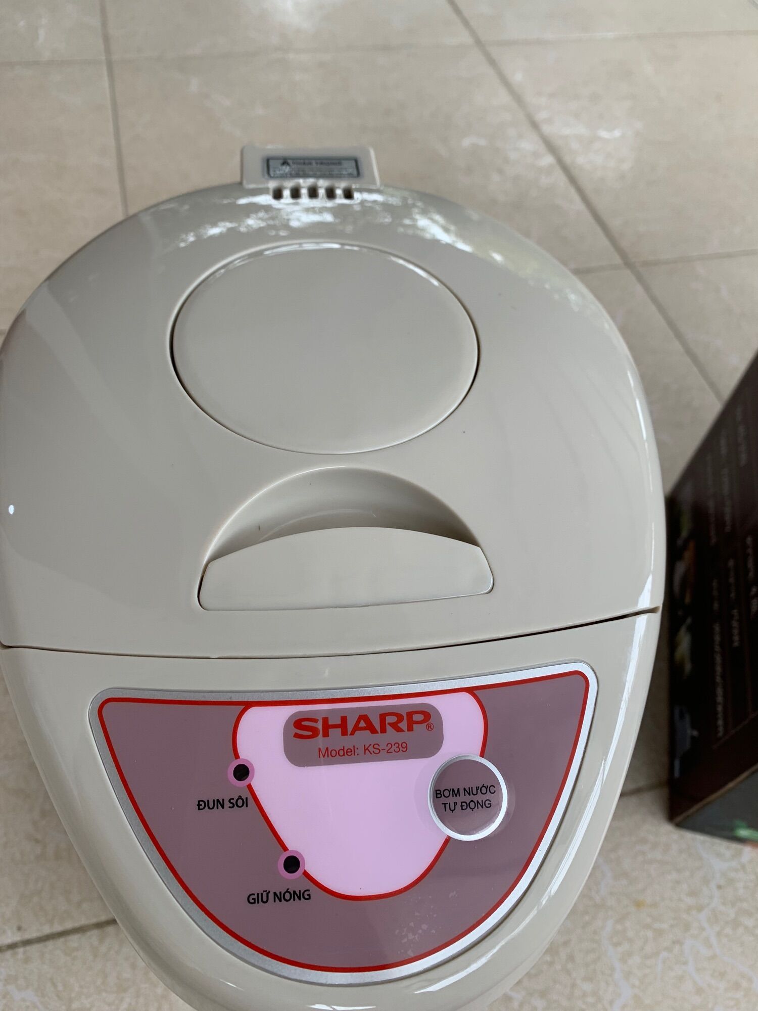 PHÍCH ĐIỆN SHARP BÌNH THỦY ĐIỆN SHARP THÁI LAN 4.8L