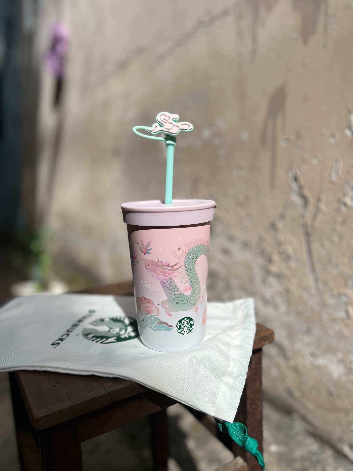 [hàng có sẳn] Bình giữ nhiệt hobby Starbucks Dragon 2024