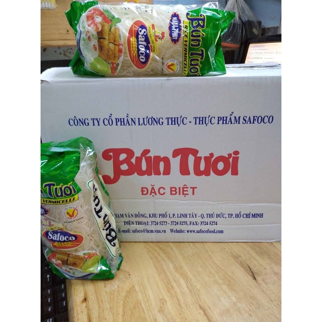 Bún Tươi Dạng Khô Safoco 300g