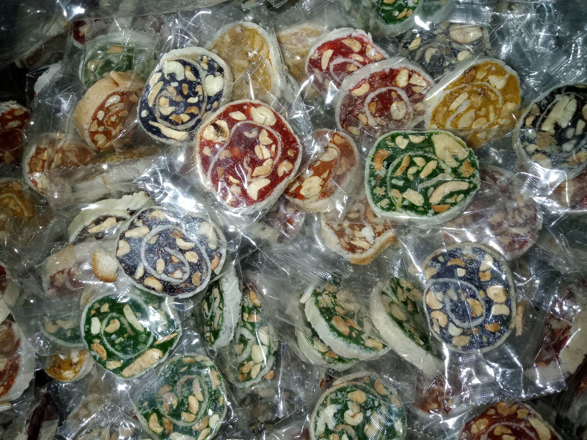 500g Kẹo chuối cuộn mix vị