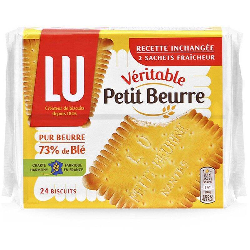 Bánh Lu bánh quy bơ 2 gói