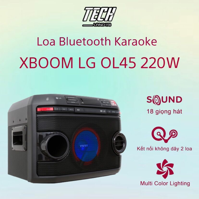 Loa karaoke lg xboom ol45 220w - chính hãng