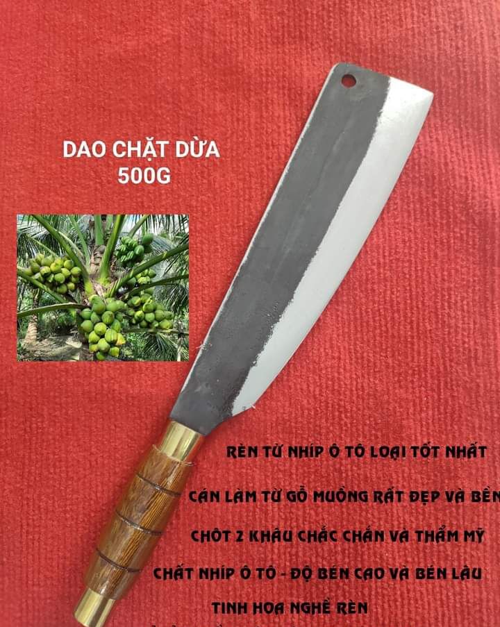 [BẢO HÀNH] DAO CHẶT DỪA CHUYÊN DỤNG