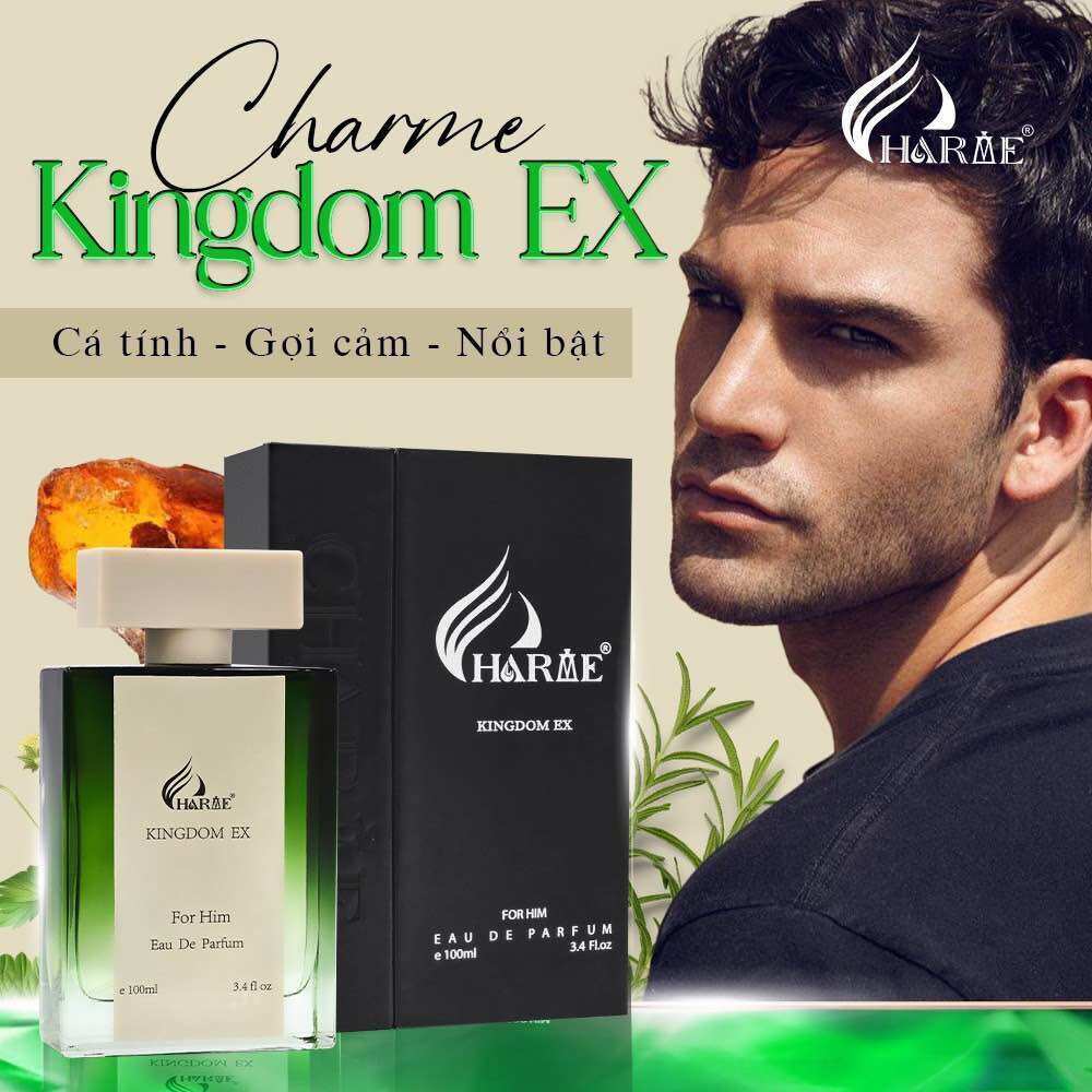 Nước hoa kingdom ex 100ml mới 2024 - chiết 10ml nhãn cũ kèm hộp