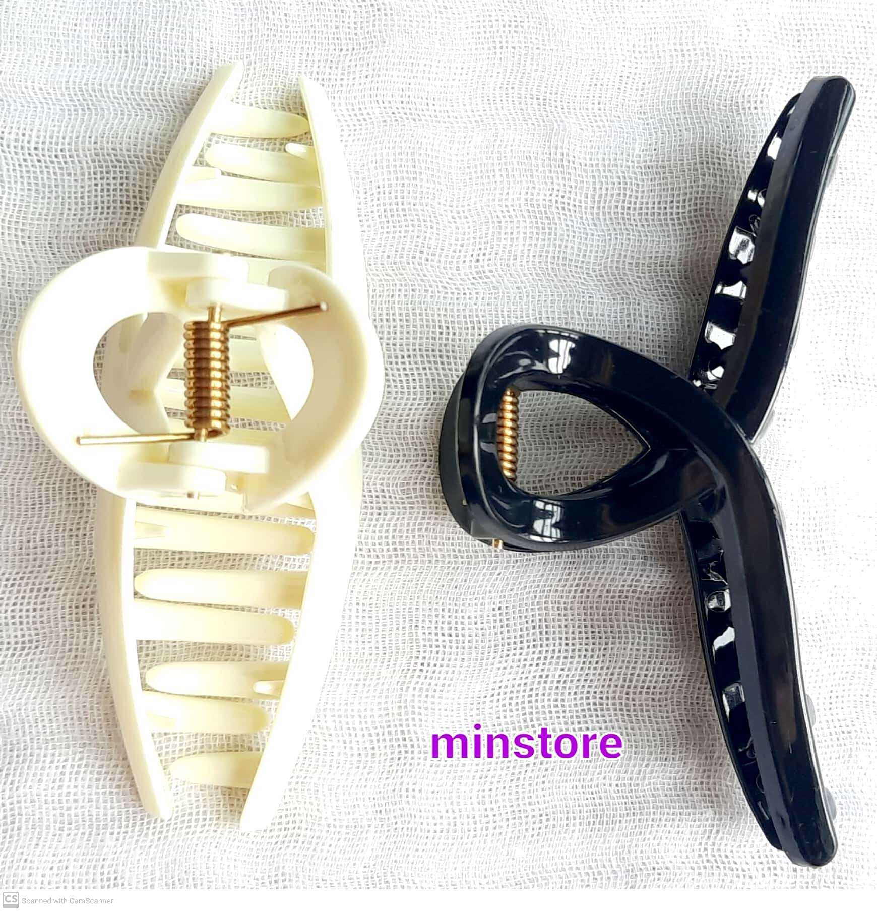 [Sale] Kẹp tóc càng cua màu trơn thanh lịch siêu hot