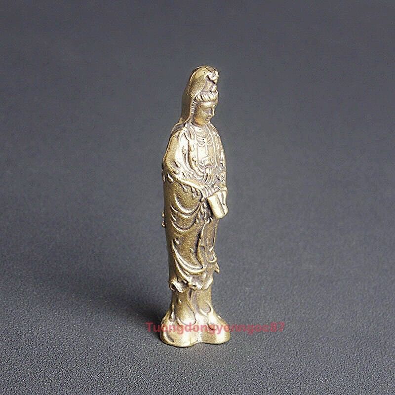 Tượng đồng phật bà quan âm đứng