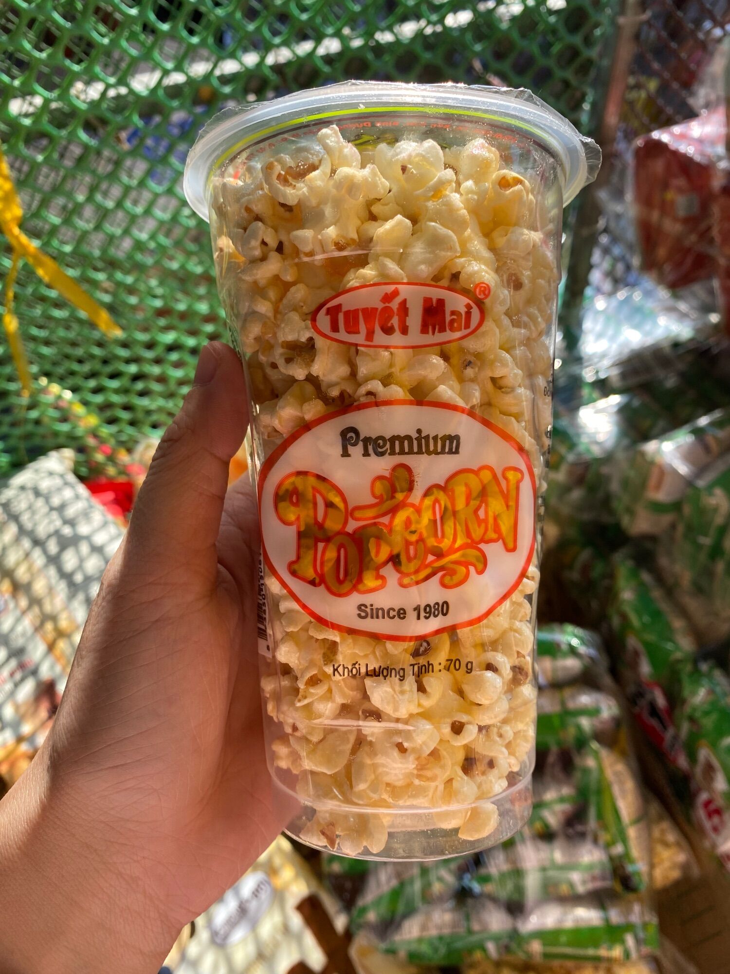 COMBO 5/10 LY BẮP RANG BƠ POPCORN 70g/ly