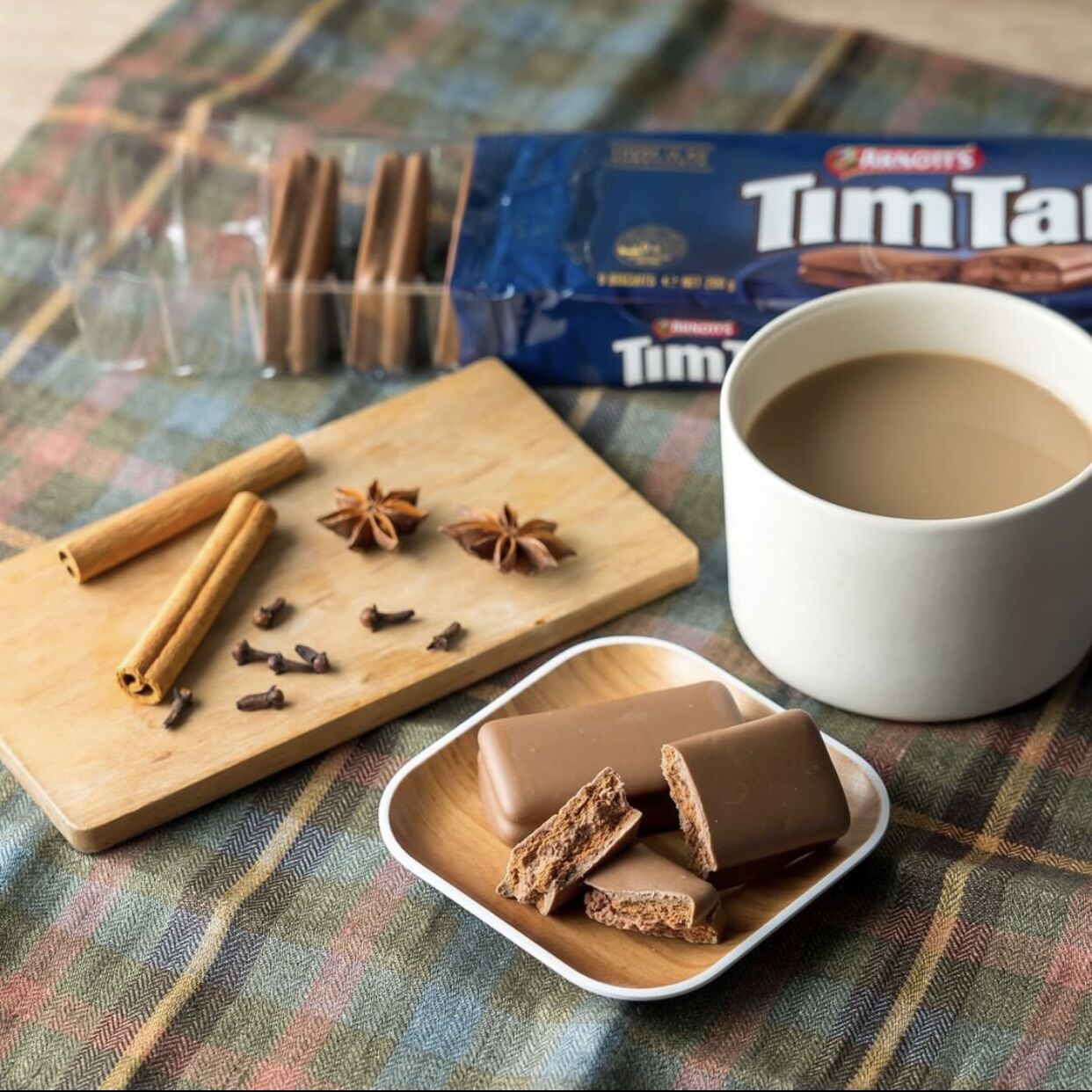 Bánh quy phủ chocolate TimTam 🍫 nhập Úc 🇦🇺