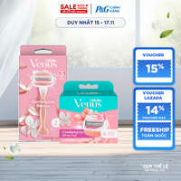 Bộ Dao Cạo Nữ GILLETTE Venus White Tea