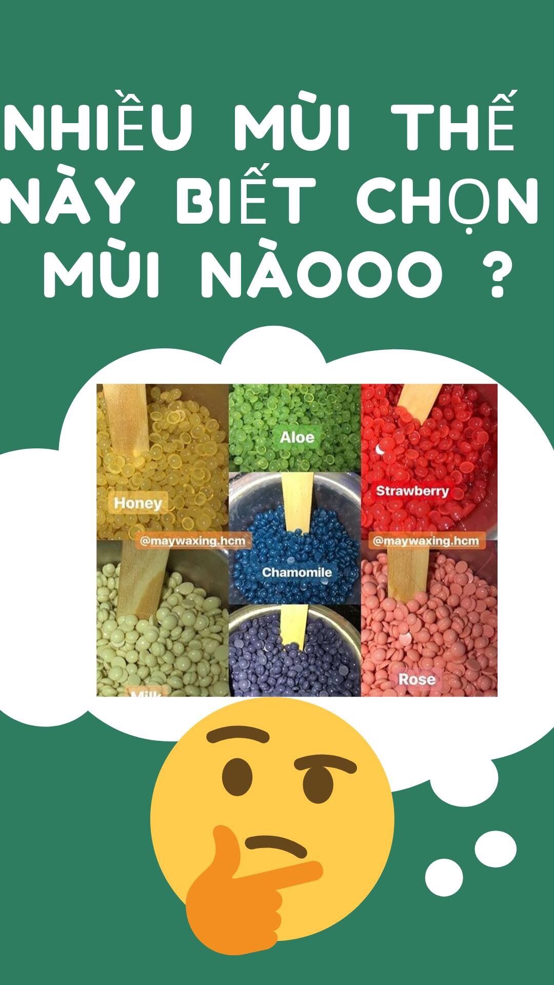 [HCM][300g-kèm que wax] Sáp Wax (triệt) Lông @maywaxing.hcm