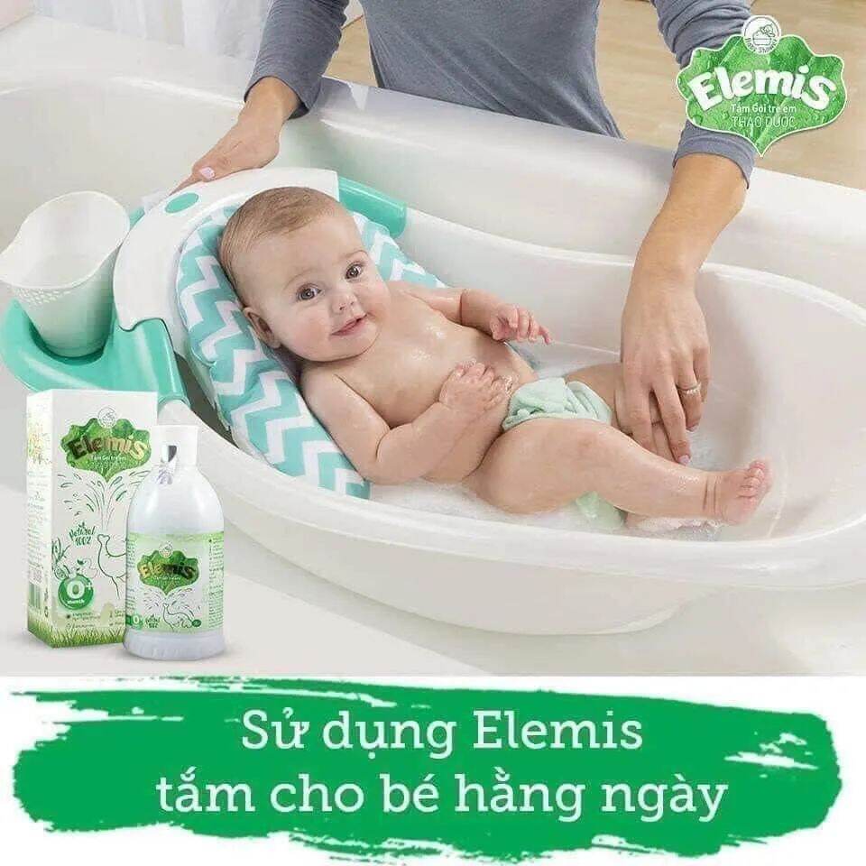 [ CHÍNH HÃNG] - Sữa tắm gội thảo dược Elemis 200ml