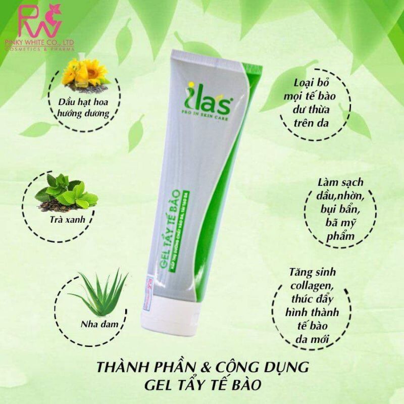 Gel Tẩy Tế Bào Chết ILAS ,160gram