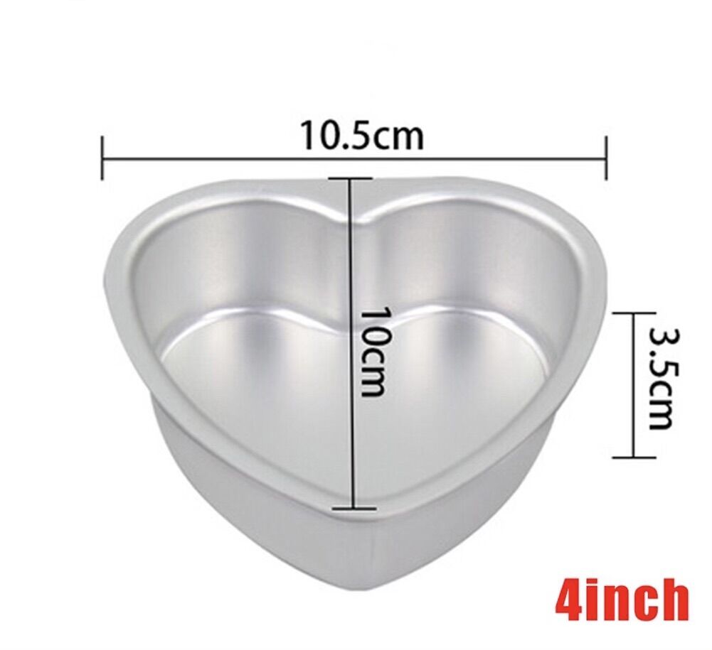 Khuôn trái tim đúc 11cm (4inch)