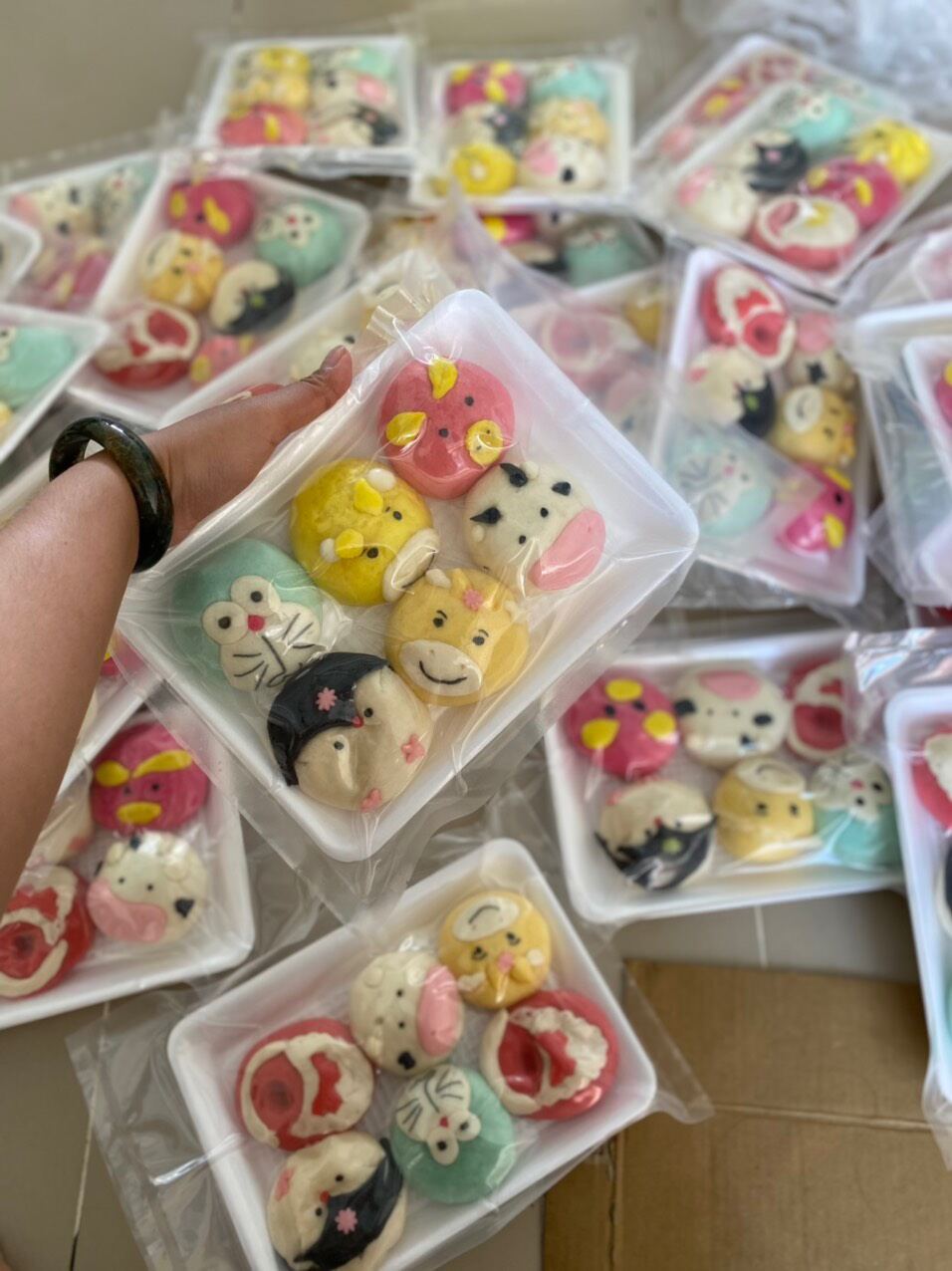 🐮🐔🐣🐱
SET BÁNH BAO HÌNH THÚ 🐷🐮🐔🐣6 Bánh