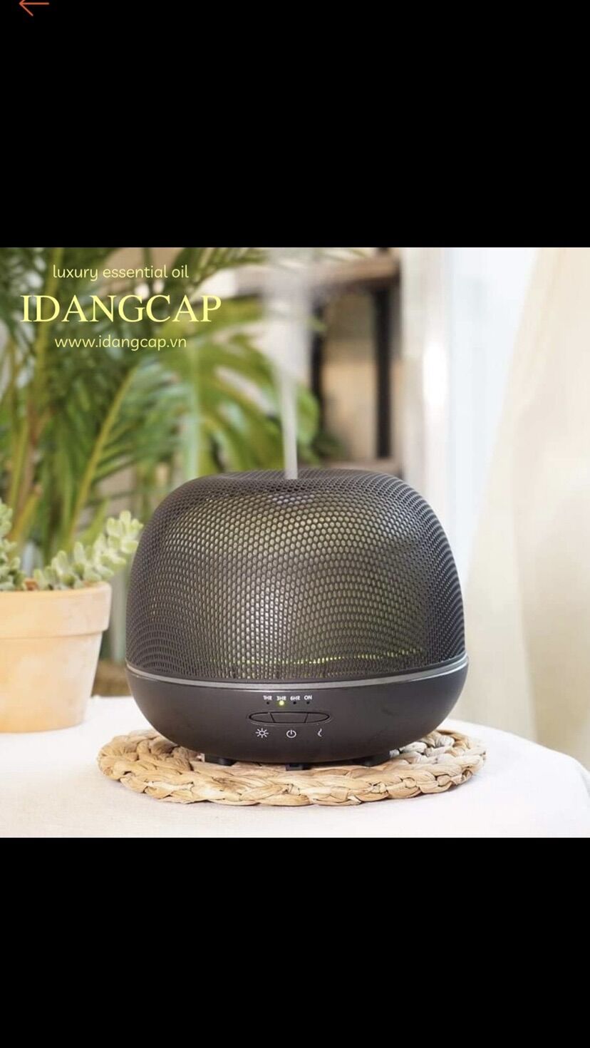 Máy xông tinh dầu chính hãng idangcap - táo đen