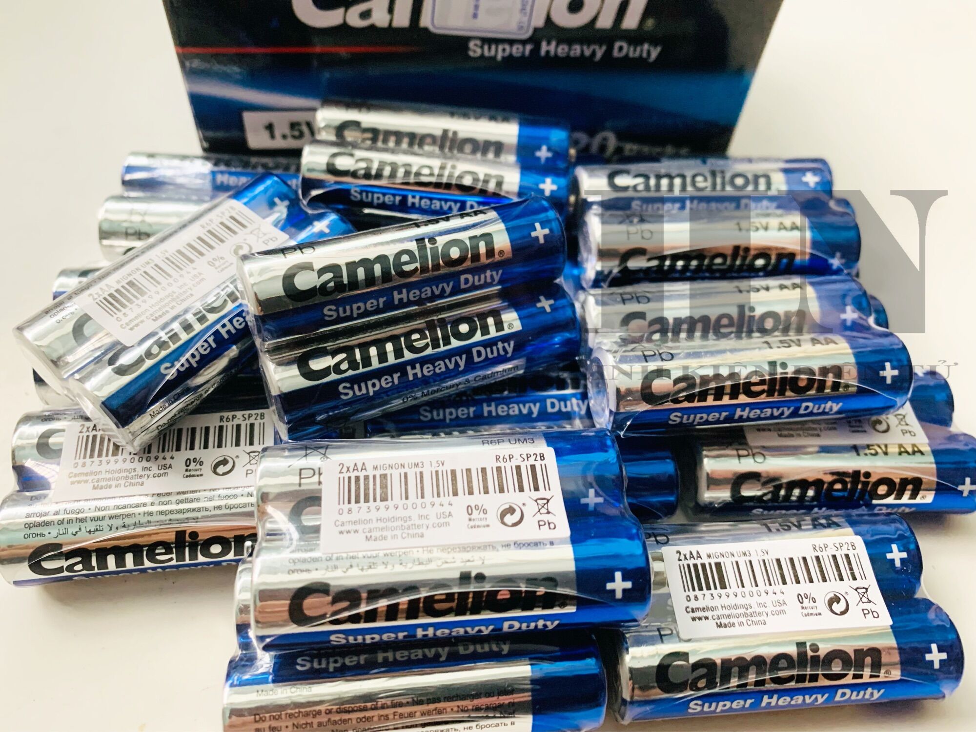 PIN AA(2A) VÀ AAA (3A) CAMELION HỘP 40 VIÊN 1.5V