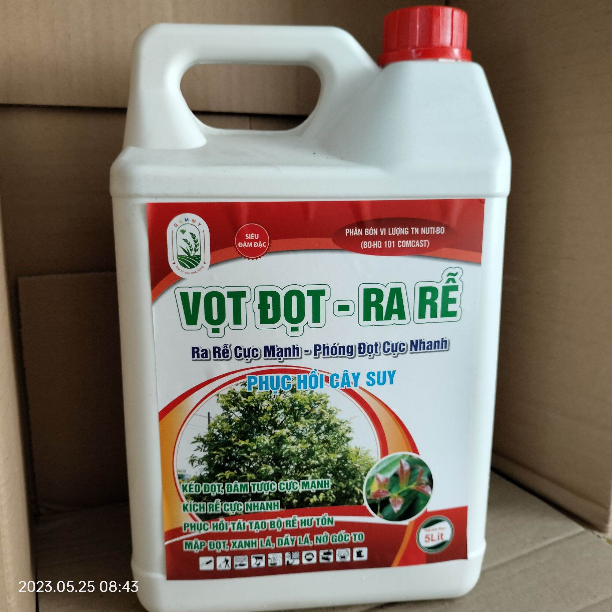KÍCH ĐỌT RA RỄ bình 5 lít