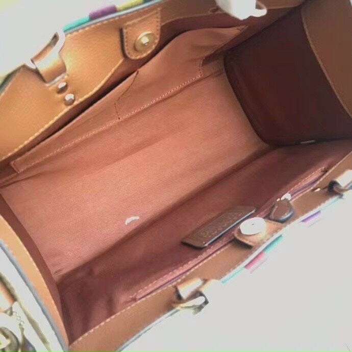 C0ACH Dempsey Tote màu cực sang