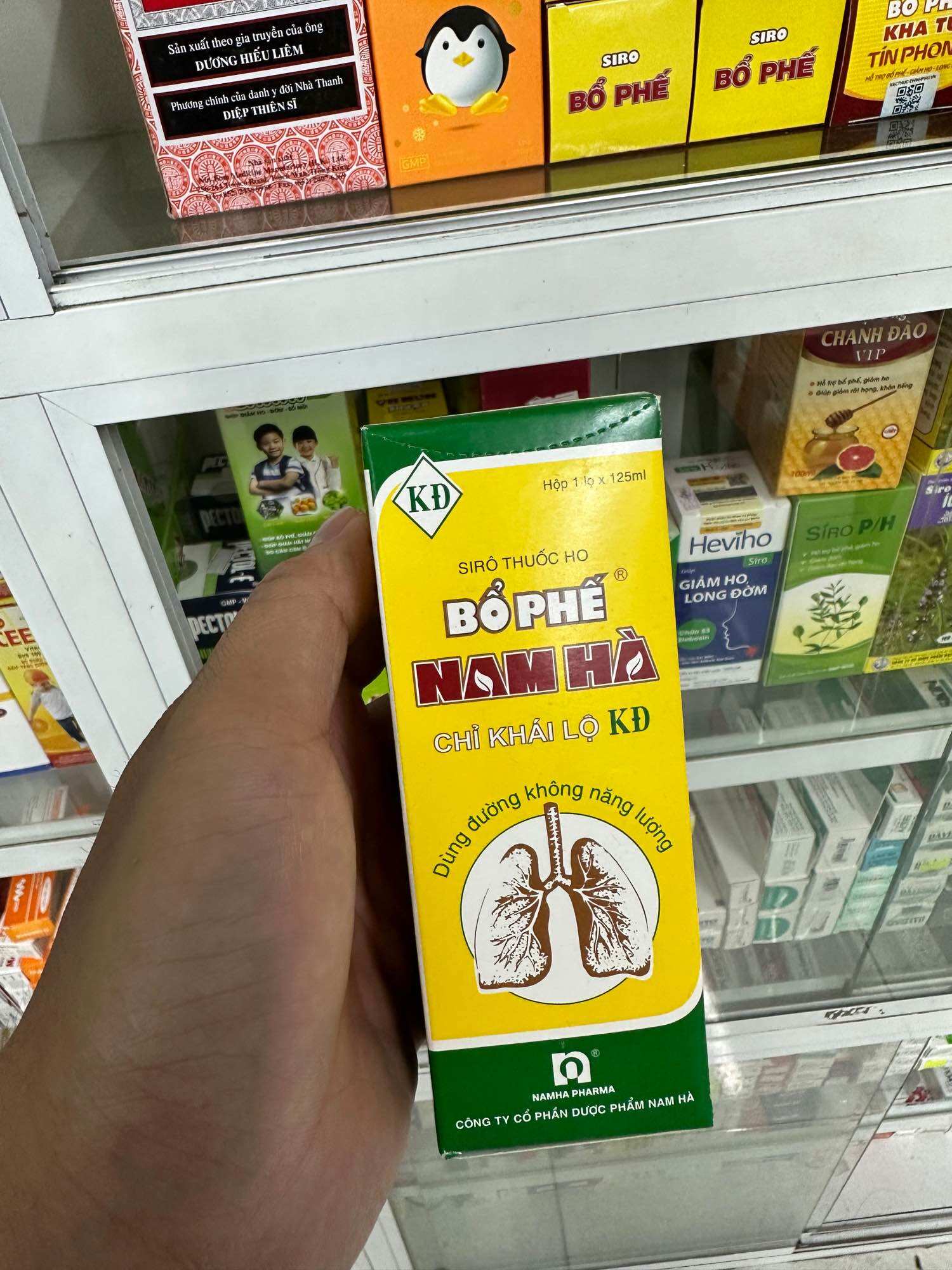 Thực phẩm bổ sung bổ phế nam hà