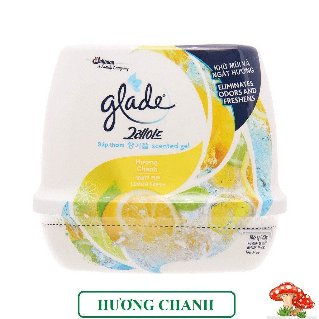 GLADE Sáp Thơm sáp thơm nhà vệ sinh Khử Mùi Ô Tô phòng khách phòng ngủ v.v... 180g Thái Lan.