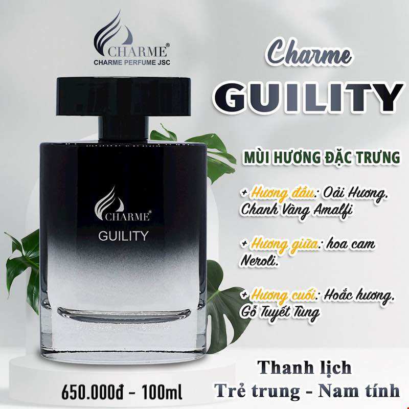 Nước hoa Charme Guility 10ml - 100ml