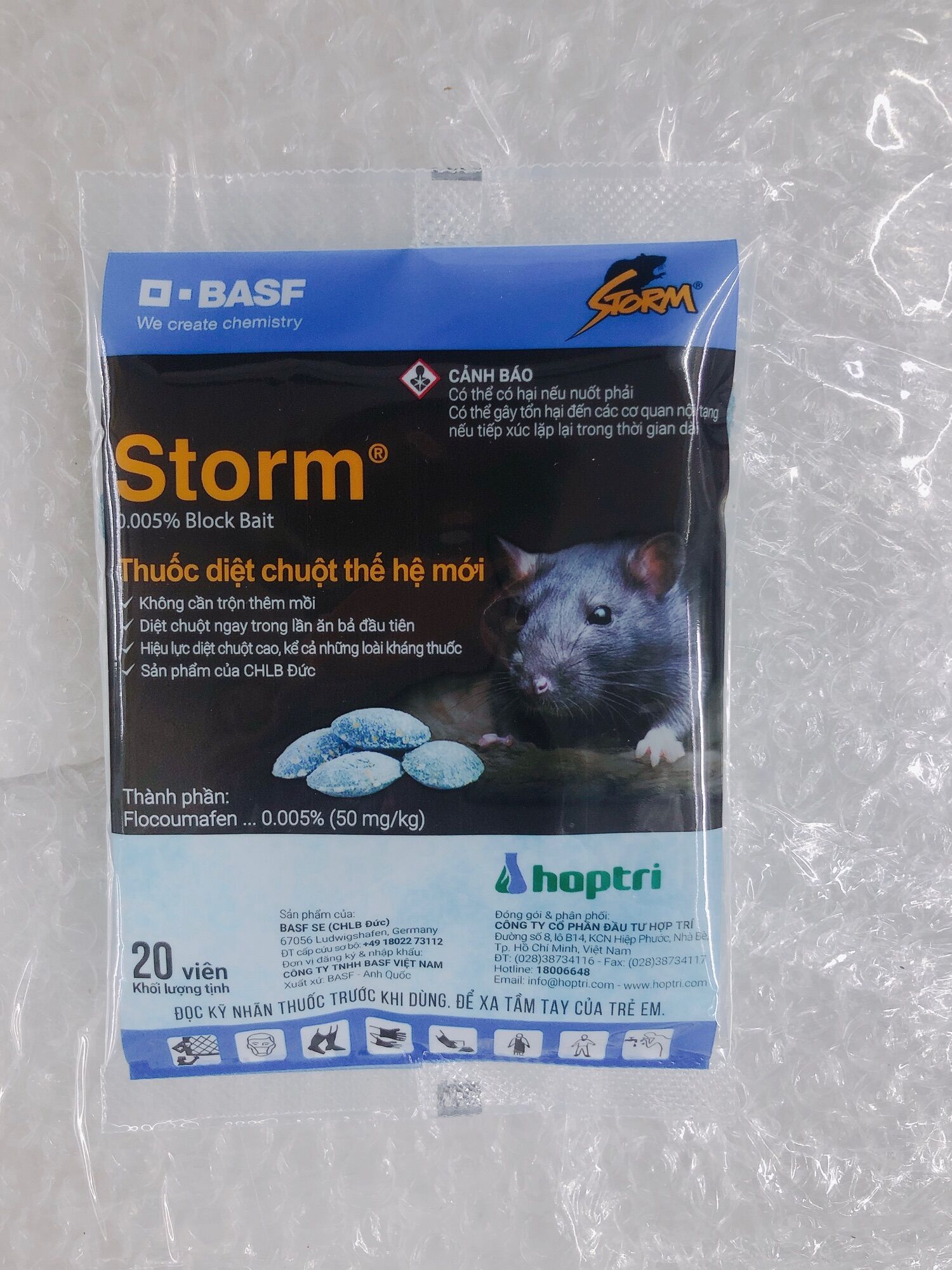 Storm gói 20v - Diệt chuột sinh học