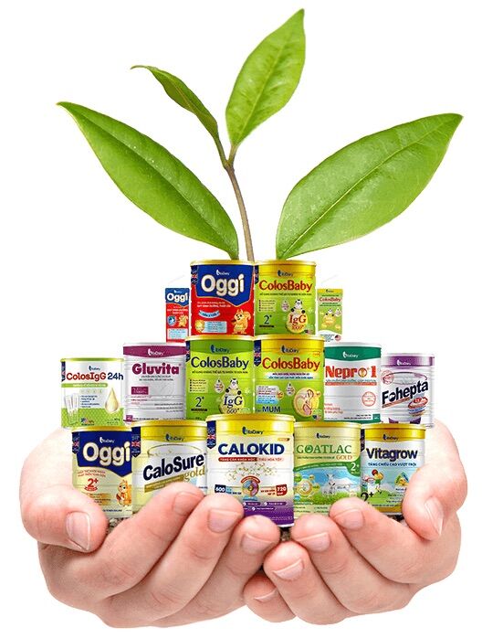 Sữa bột VitaDairy Oggi BA 900g dành cho trẻ biếng ăn