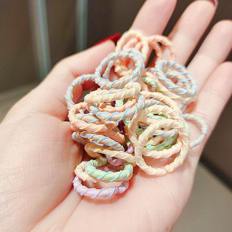 Sét 100 chun buộc tóc cho bé yêu ( giao ngẫu nhiên )