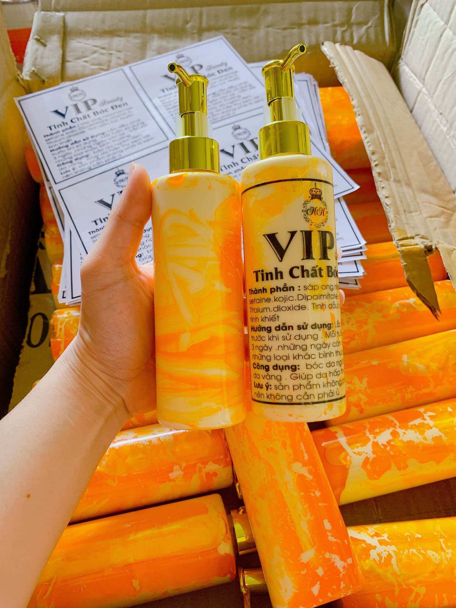 Vip tinh chất bóc đen