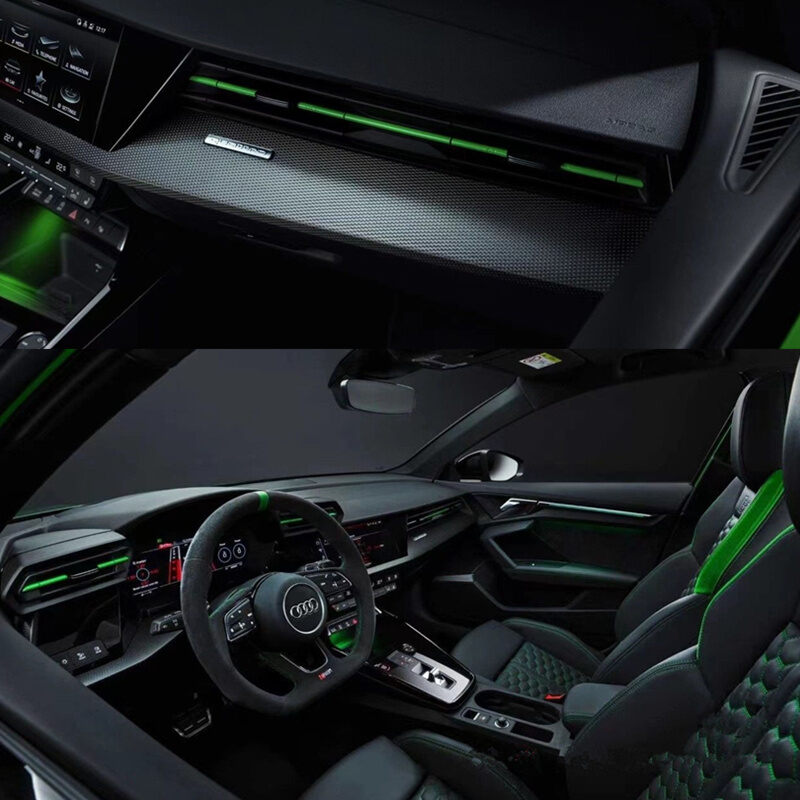 NAILI | 2021-2024 Audi A3L Dashboard Air Vent Modification Green Interior Accessories Giá 11,840,000 Đồng*Miễn phí vận chuyển