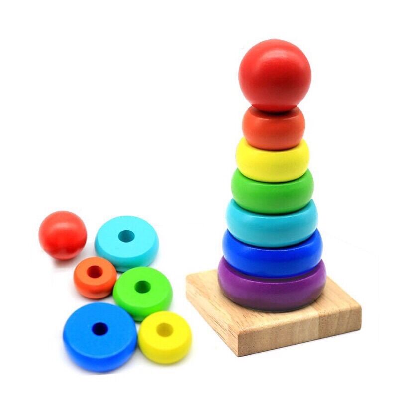 COMBO 6 MÓN ĐỒ CHƠI GỖ PHÁT TRIỂN TRÍ TUỆ CHO BÉ