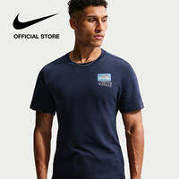 [VOUCHER ĐẾN 35% + MUA 2 GIẢM 5%] Áo thun Nam Nike Men's Standard Train Stickers T-Shirt - BLUE