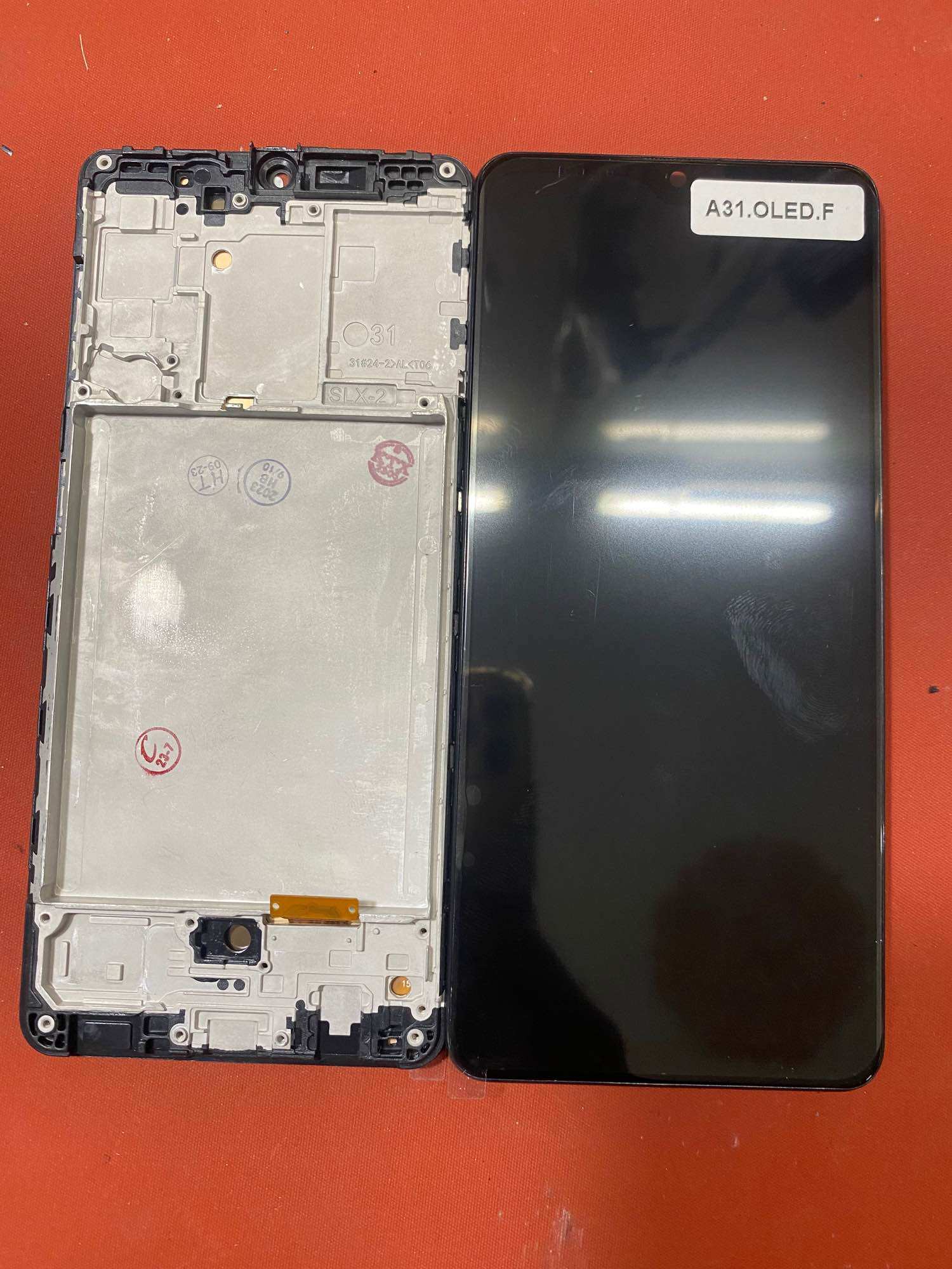 Màn hình liền  khung SAMSUNG A31 (2ic/OLED)