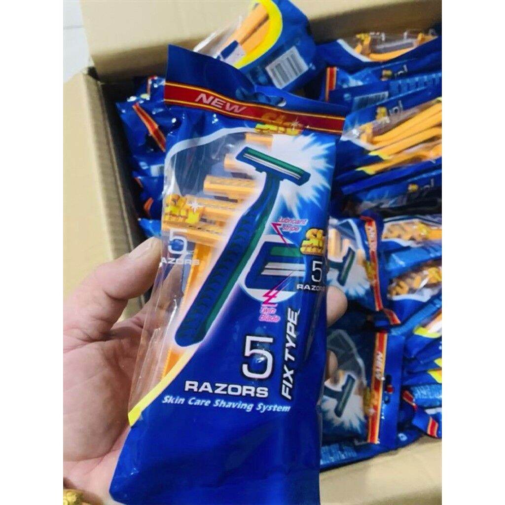 Bộ 5 Dao Cạo Râu Razors 2 Lưỡi