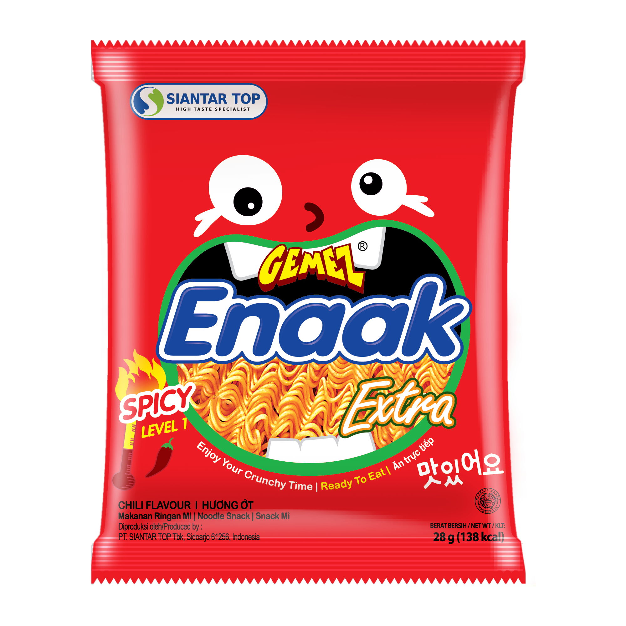 [combo 20 gói ] mì cay enaak 28g nhà kidos