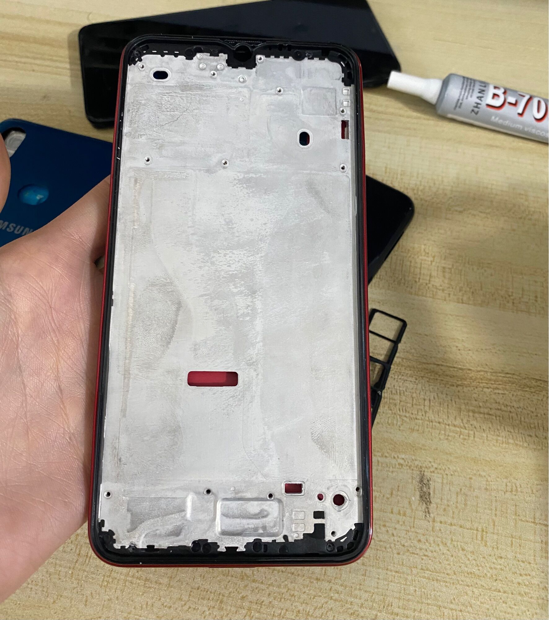 Bộ Vỏ + Sườn Samsung Galaxy A10s Zin Hàng Cao Cấp