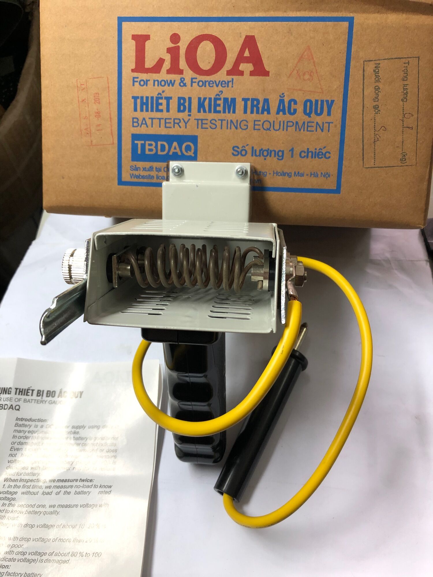 Thiết bị kiểm tra Ắc Quy LiOA