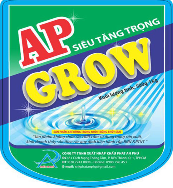 5 gói siêu tăng trọng, dùng cho cá tôm
