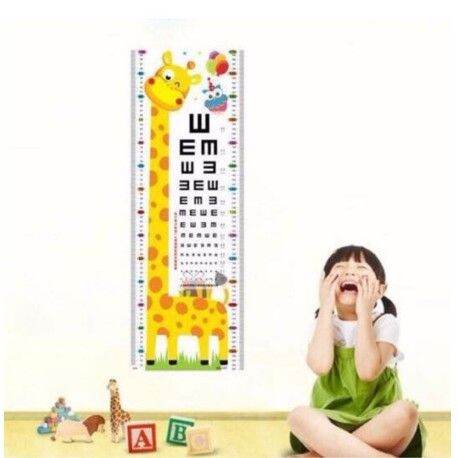 [HCM]Decal Đo chiều cao dán tường giá rẻ