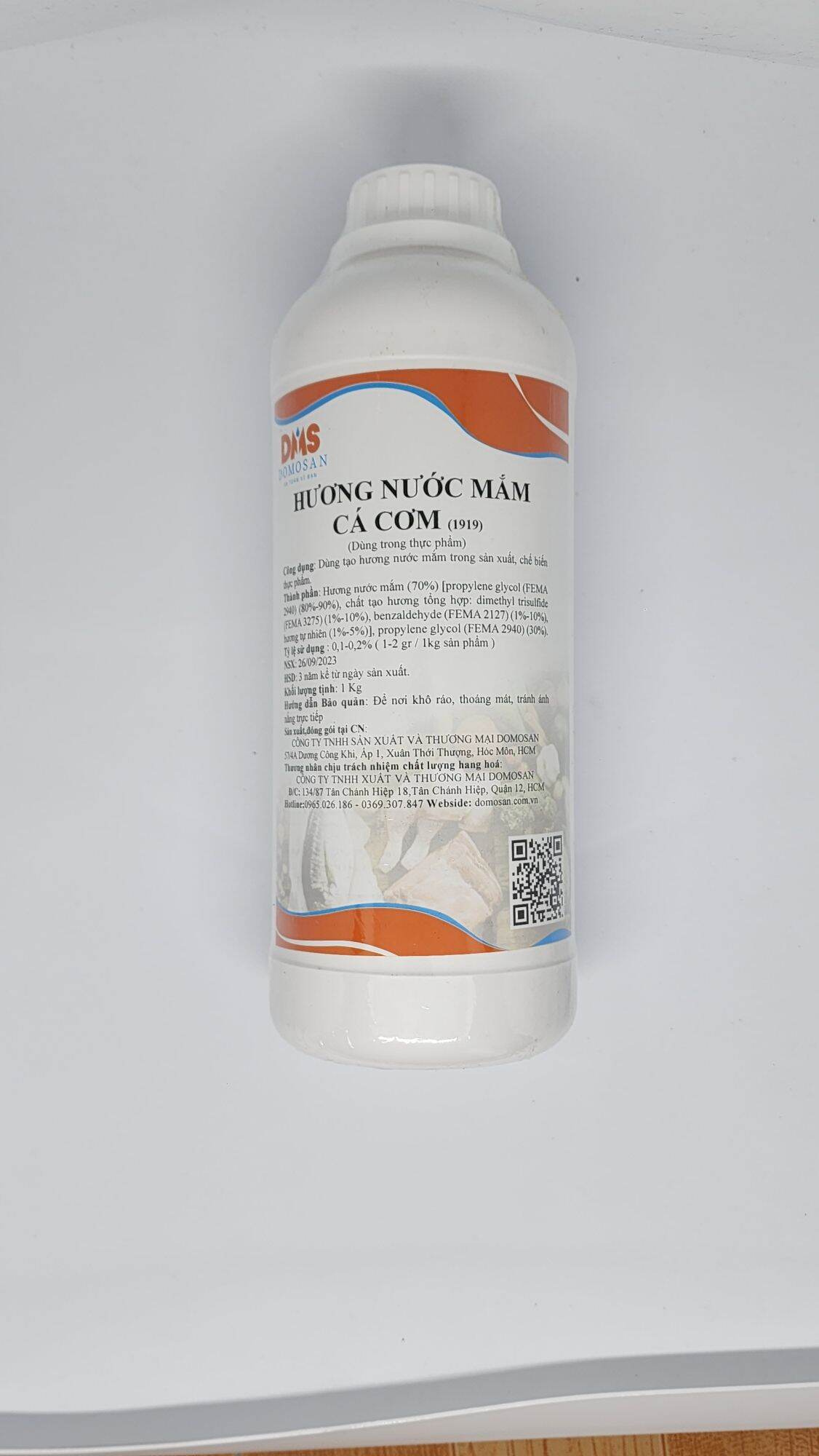 1kg Hương Nước Nước Mắm Cá Cơm 9469- nguyên liệu cho ngành giò chả nước mắm...