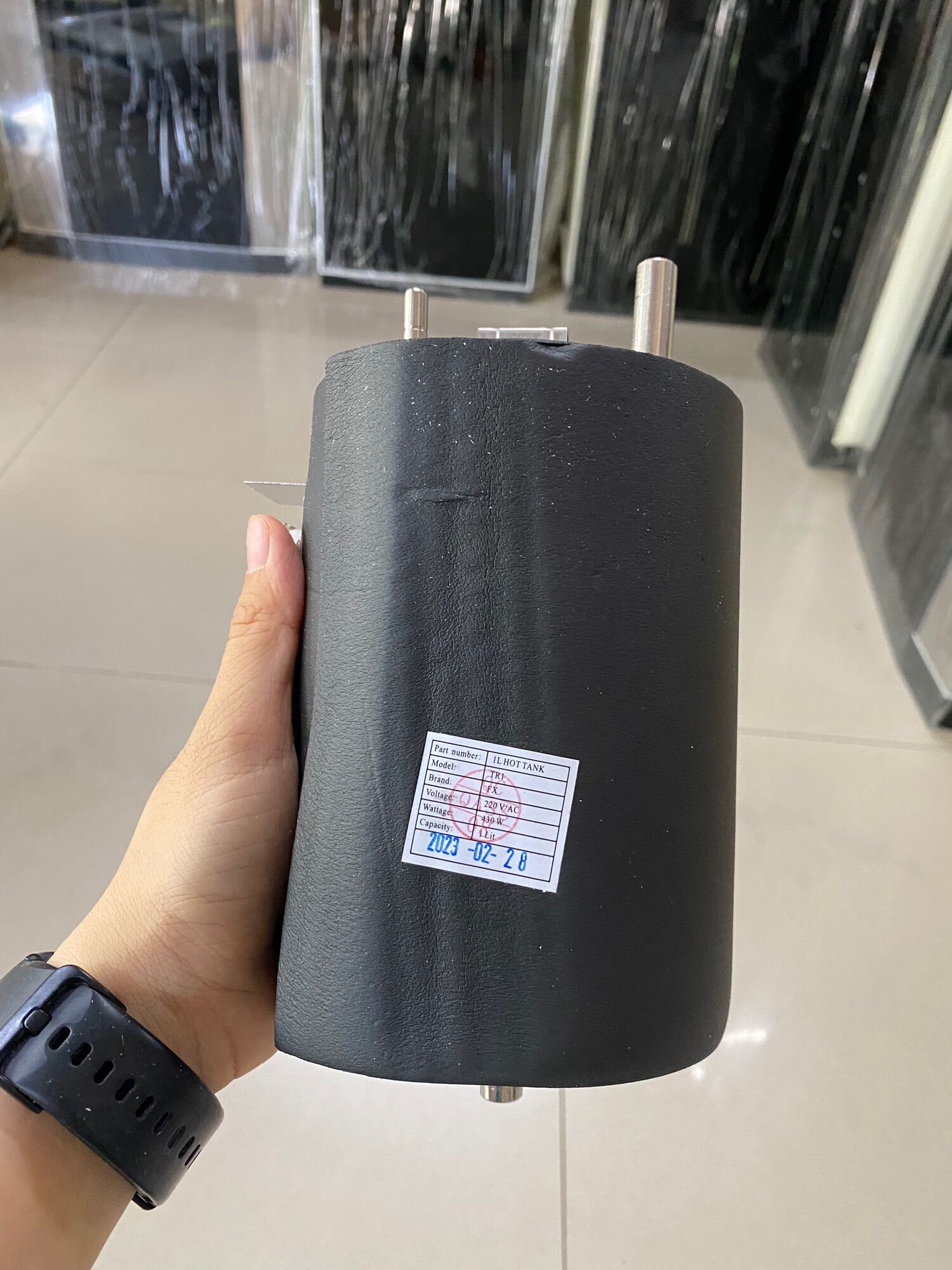 Bầu nóng karofi 1l - bầu đun karofi - bình nóng 1l máy lọc nước d50, d950, l56, i55, d10...