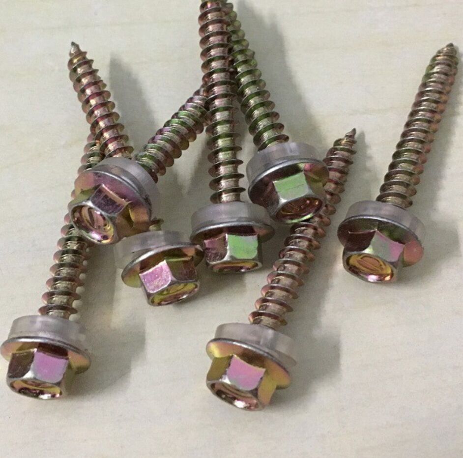 Vít Bắn Tôn GỖ hiệu (NP)chữ D 200pcs/1bịch (7,5phân & 1 tất =100con)(tặng kèm theo 1 mũi bắn lục giác 8mm).