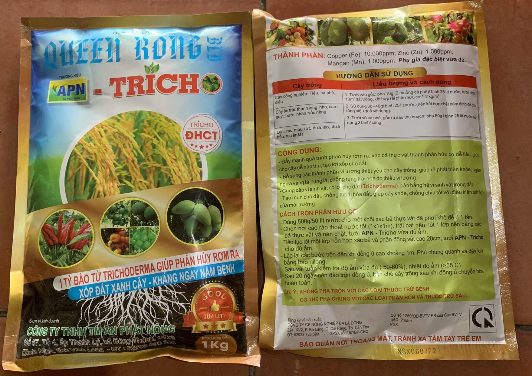1 kg tricho của An phát nông