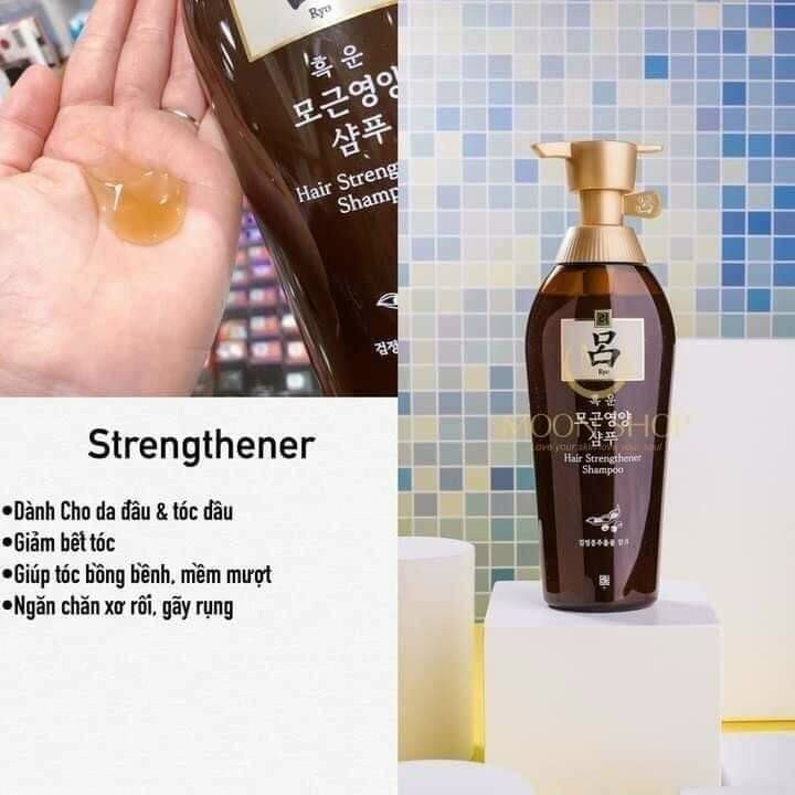 Cặp DẦU GỘI - DẦU XẢ RYO HÀN QUỐC