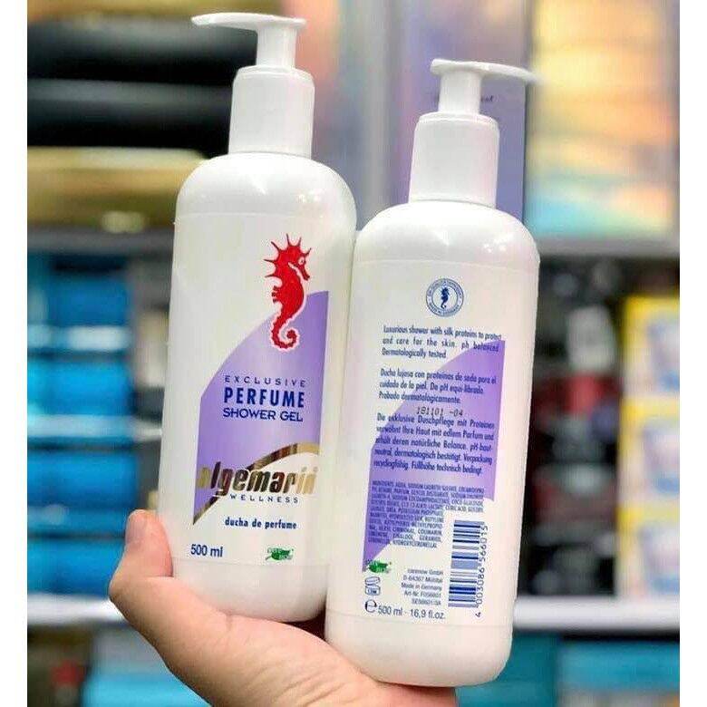 Sữa Tắm Cá Ngựa hương nước hoa Algemarin 500ml của Đức